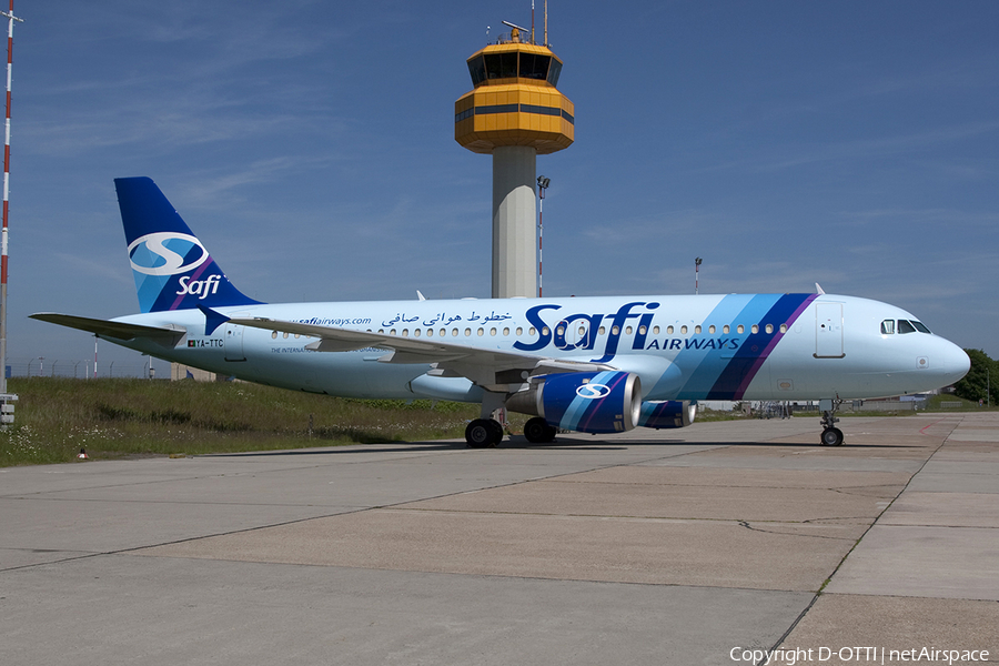 Safi Airways Airbus A320-212 (YA-TTC) | Photo 292153