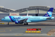 Safi Airways Airbus A320-214 (YA-TTD) at  Dubai - International, United Arab Emirates