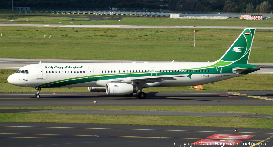 Iraqi Airways Airbus A321-231 (YI-AGS) | Photo 117732