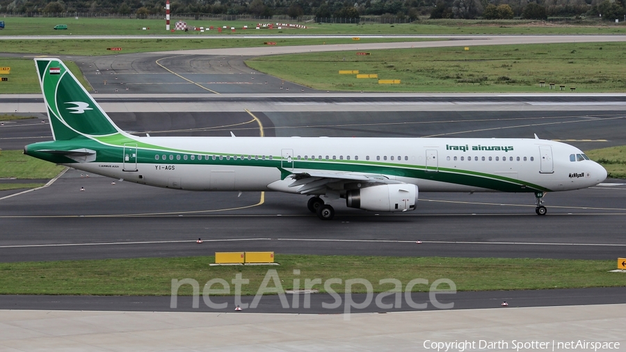 Iraqi Airways Airbus A321-231 (YI-AGS) | Photo 224033