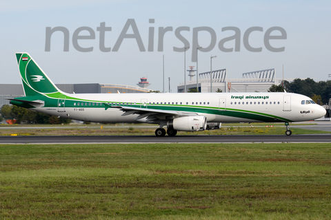 Iraqi Airways Airbus A321-231 (YI-AGS) at  Frankfurt am Main, Germany