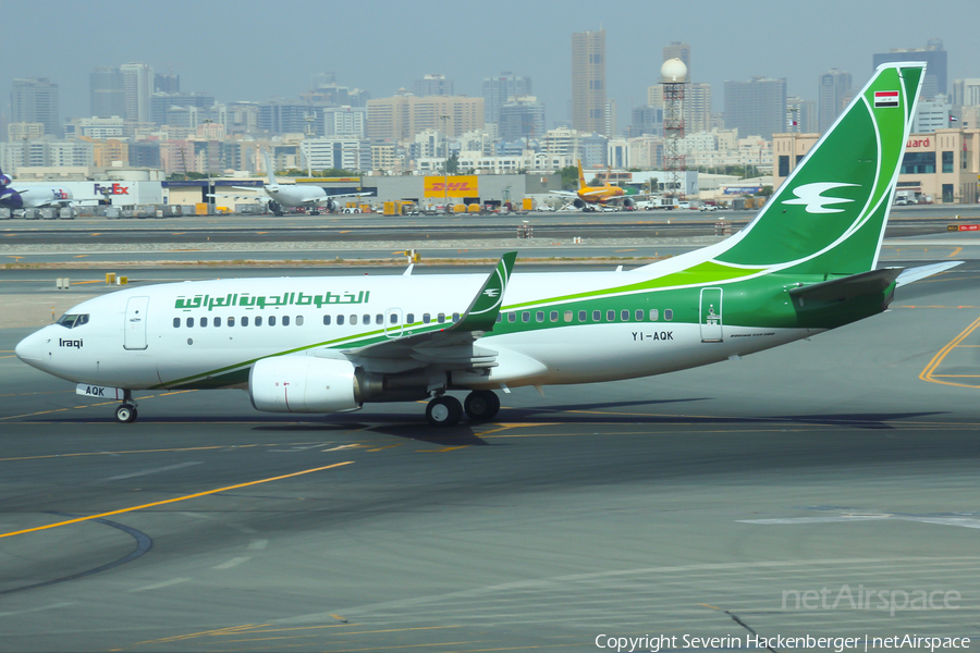 Iraqi Airways Boeing 737-7BD (YI-AQK) | Photo 212219