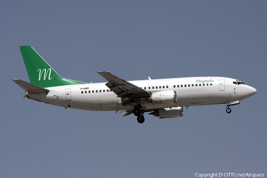 Magnolia Boeing 737-322 (YI-AQO) | Photo 286617