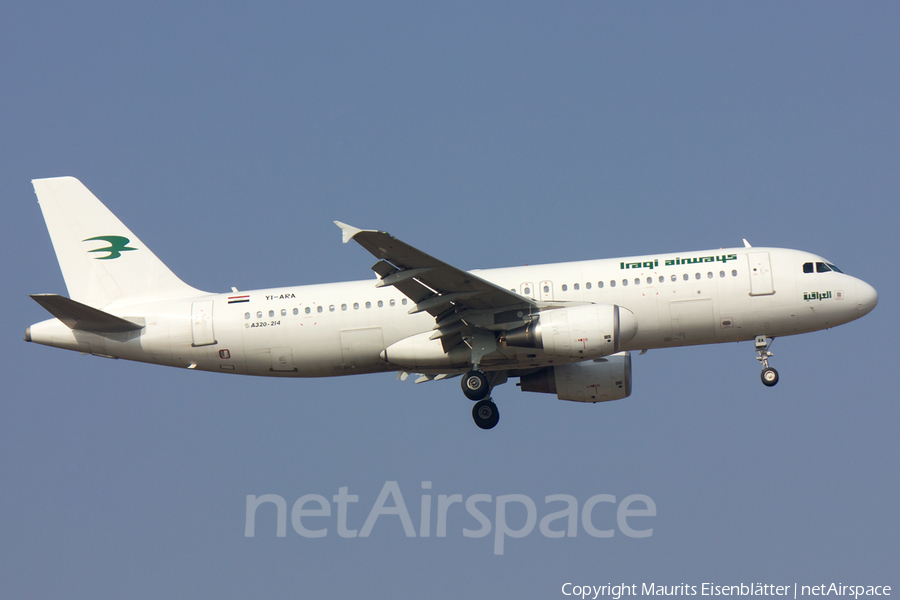 Iraqi Airways Airbus A320-214 (YI-ARA) | Photo 44130