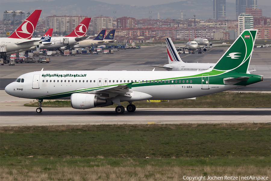 Iraqi Airways Airbus A320-214 (YI-ARA) | Photo 81664