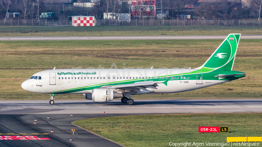 Iraqi Airways Airbus A320-214 (YI-ARD) | Photo 400323