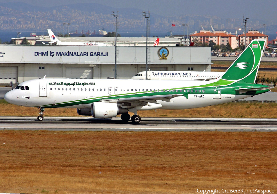 Iraqi Airways Airbus A320-214 (YI-ARD) | Photo 134971