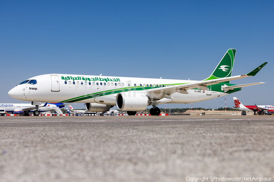Iraqi Airways Airbus A220-300 (YI-ARE) | Photo 594167