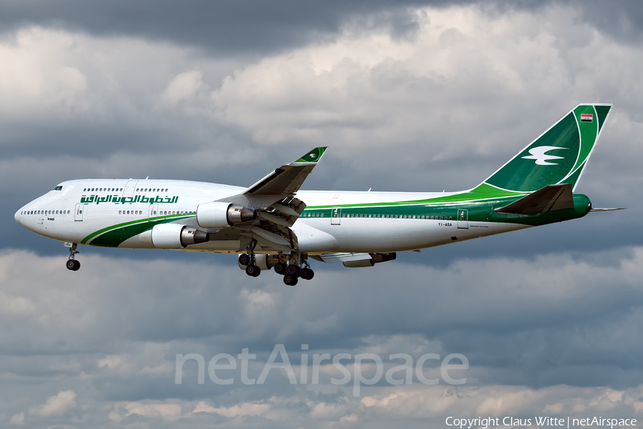Iraqi Airways Boeing 747-4H6 (YI-ASA) | Photo 326872