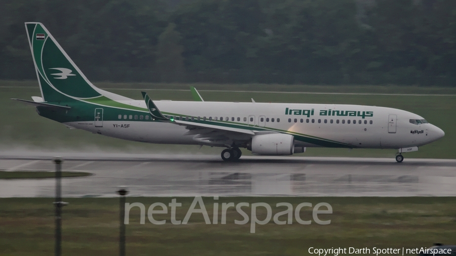 Iraqi Airways Boeing 737-81Z (YI-ASF) | Photo 230088
