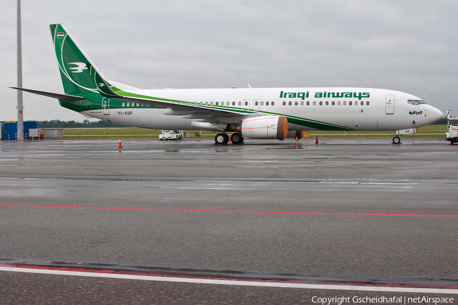 Iraqi Airways Boeing 737-81Z (YI-ASF) | Photo 96912