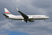 Iraqi Government Boeing 737-81Z (YI-ASF) at  Berlin Brandenburg, Germany
