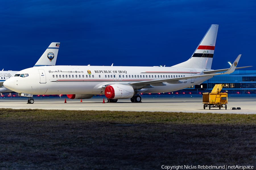 Iraqi Government Boeing 737-81Z (YI-ASF) | Photo 611054