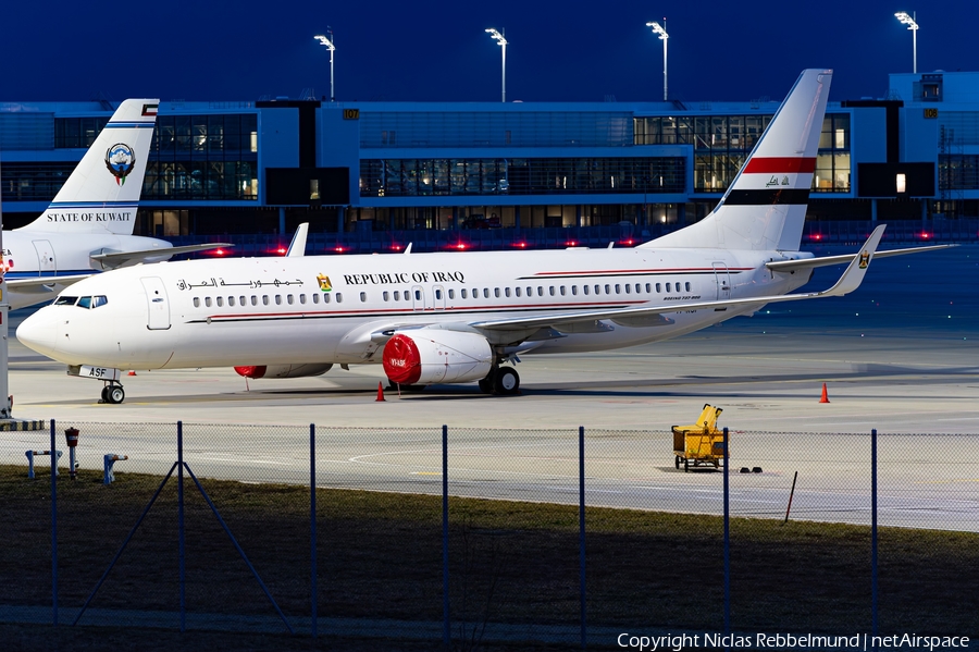 Iraqi Government Boeing 737-81Z (YI-ASF) | Photo 611055