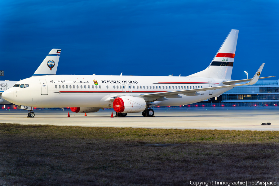 Iraqi Government Boeing 737-81Z (YI-ASF) | Photo 611984