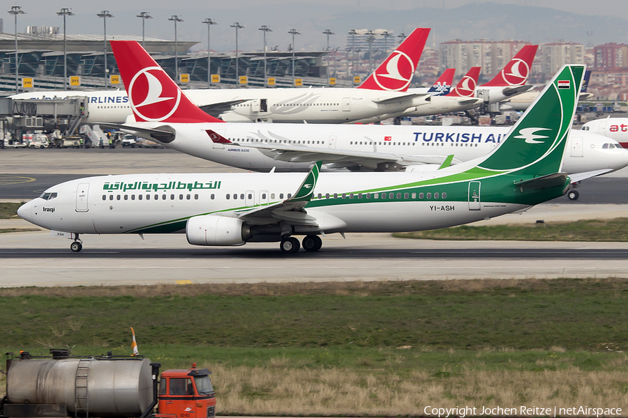 Iraqi Airways Boeing 737-81Z (YI-ASH) | Photo 81662