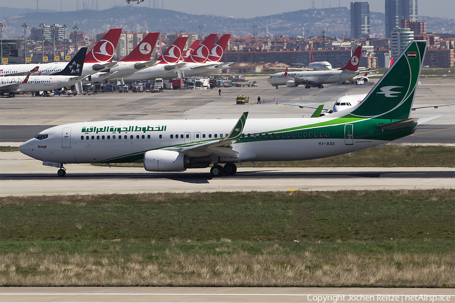 Iraqi Airways Boeing 737-81Z (YI-ASI) | Photo 74535