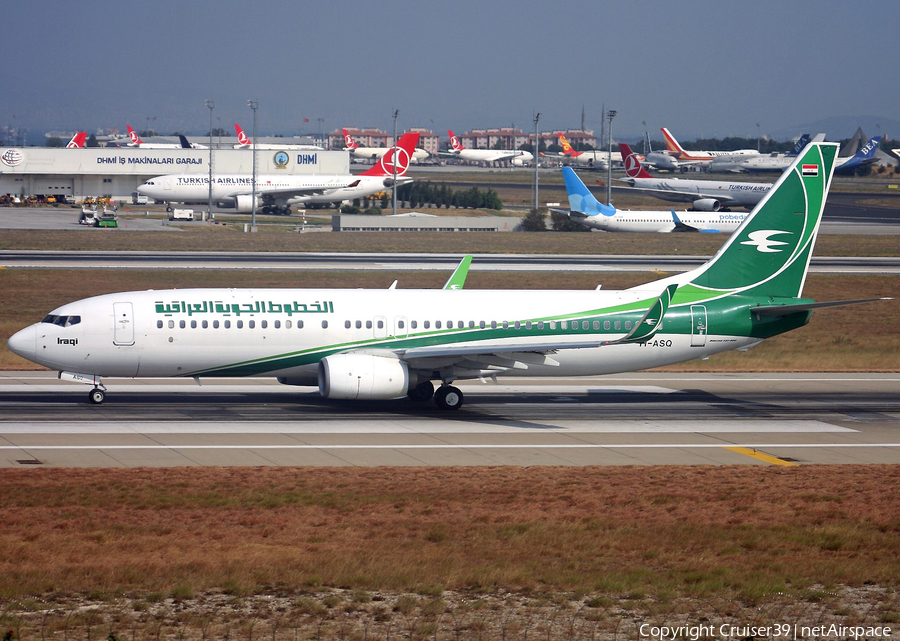 Iraqi Airways Boeing 737-81Z (YI-ASQ) | Photo 309473