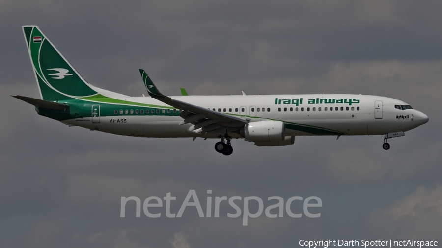 Iraqi Airways Boeing 737-81Z (YI-ASS) | Photo 230774
