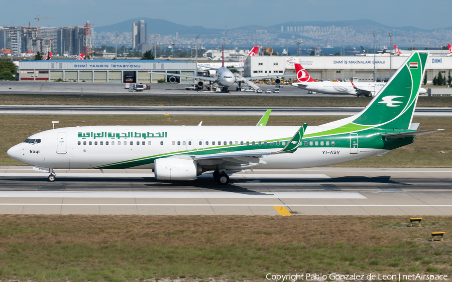 Iraqi Airways Boeing 737-81Z (YI-ASV) | Photo 338871