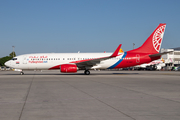 Fly Baghdad Boeing 737-8U3 (YI-BAV) at  Antalya, Turkey