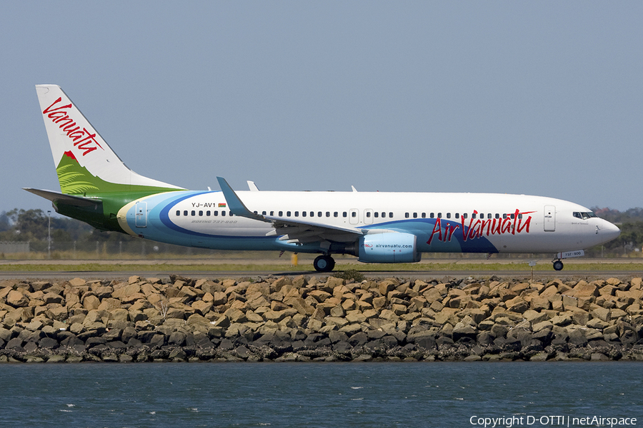 Air Vanuatu Boeing 737-838 (YJ-AV1) | Photo 282798