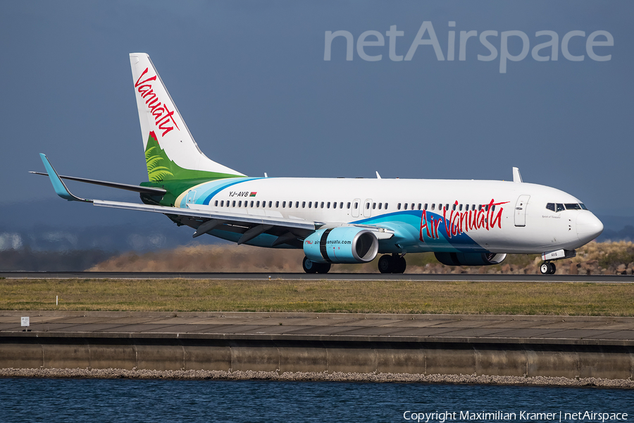 Air Vanuatu Boeing 737-8SH (YJ-AV8) | Photo 390687