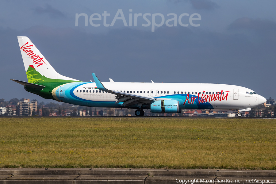 Air Vanuatu Boeing 737-8SH (YJ-AV8) | Photo 390688