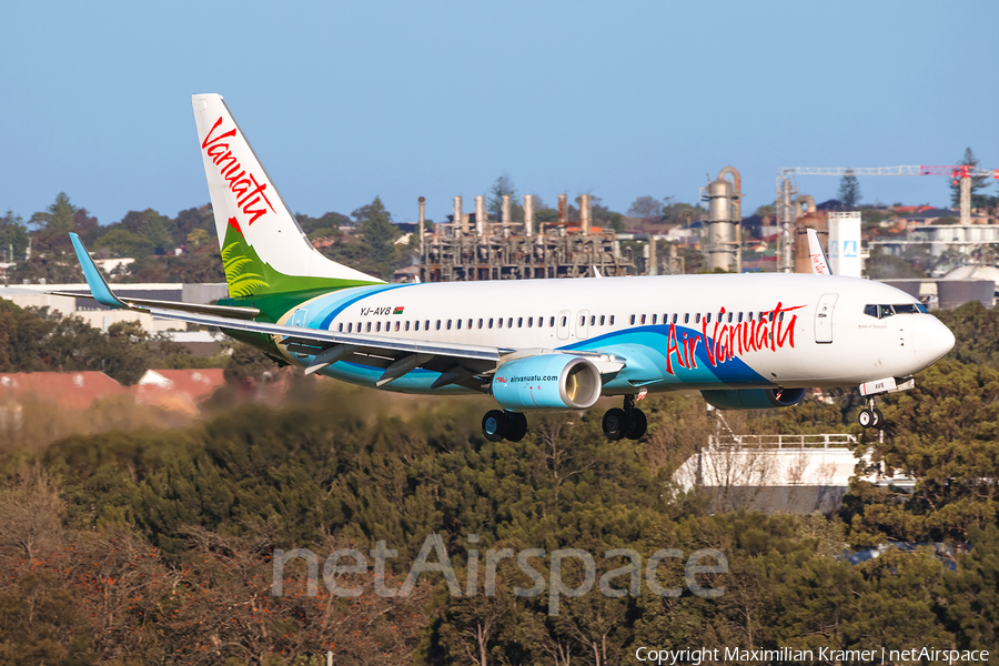 Air Vanuatu Boeing 737-8SH (YJ-AV8) | Photo 390942