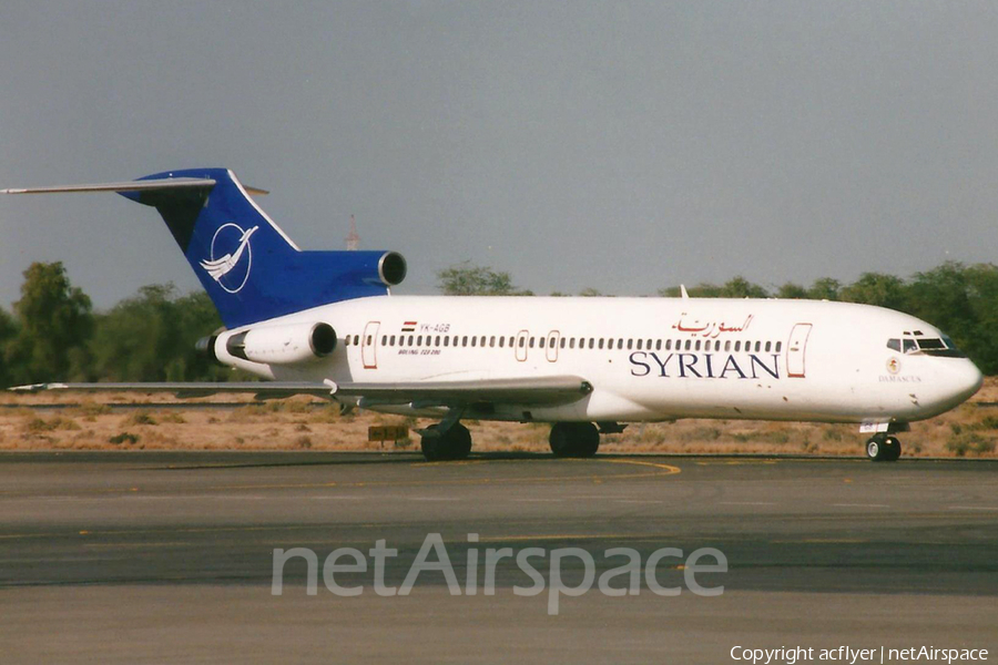 Syrian Arab Airlines Boeing 727-294(Adv) (YK-AGB) | Photo 403914