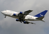 Syrian Arab Airlines Boeing 747SP-94 (YK-AHB) at  London - Heathrow, United Kingdom