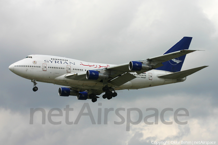 Syrian Arab Airlines Boeing 747SP-94 (YK-AHB) | Photo 36296