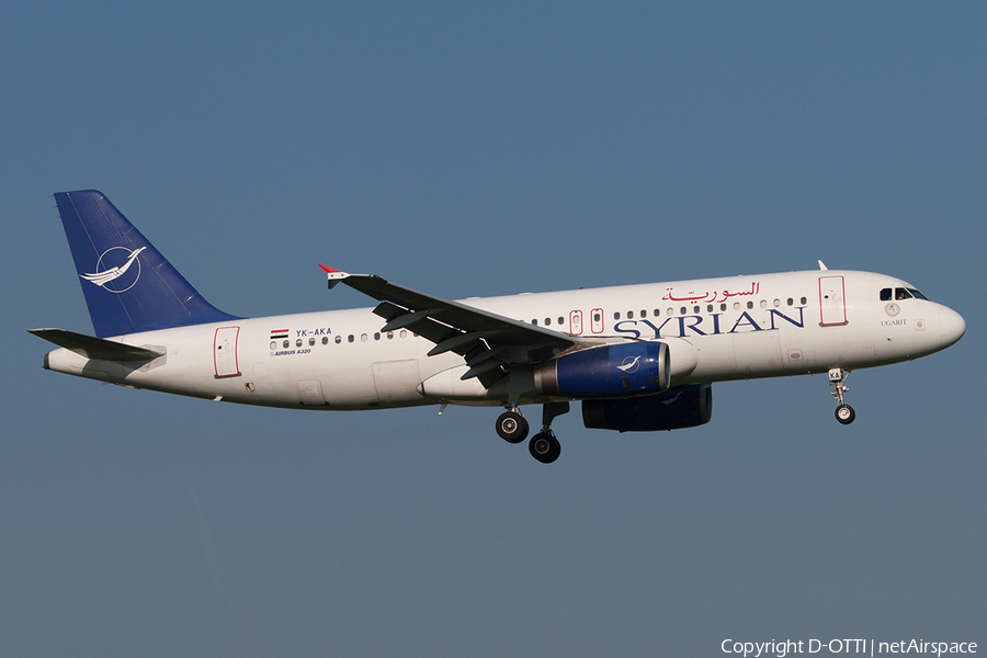 Syrian Arab Airlines Airbus A320-232 (YK-AKA) | Photo 199401