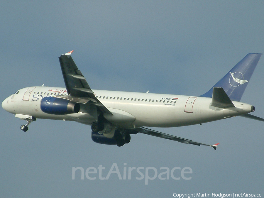 Syrian Arab Airlines Airbus A320-232 (YK-AKB) | Photo 102525