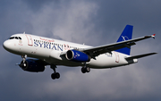 Syrian Arab Airlines Airbus A320-232 (YK-AKB) at  London - Heathrow, United Kingdom