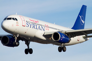 Syrian Arab Airlines Airbus A320-232 (YK-AKF) at  London - Heathrow, United Kingdom