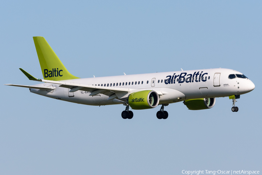 airBaltic Airbus A220-300 (YL-AAO) | Photo 424251