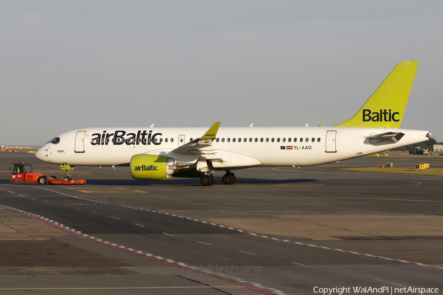 airBaltic Airbus A220-300 (YL-AAO) | Photo 632286