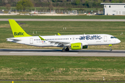 airBaltic Airbus A220-300 (YL-AAO) at  Dusseldorf - International, Germany