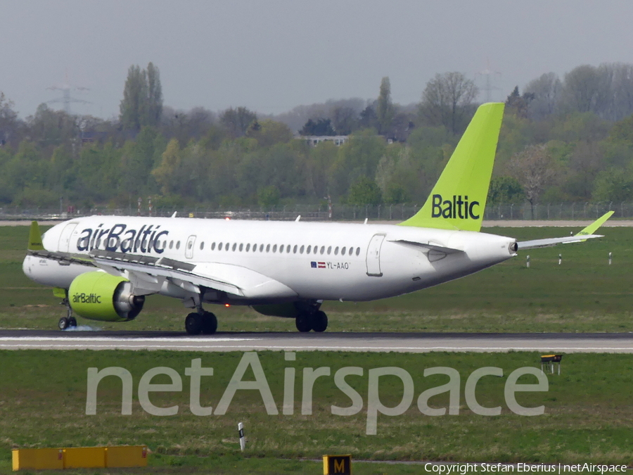 airBaltic Airbus A220-300 (YL-AAO) | Photo 504149
