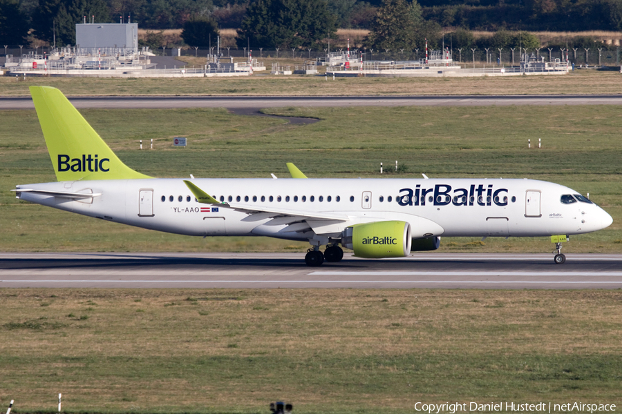airBaltic Airbus A220-300 (YL-AAO) | Photo 533067