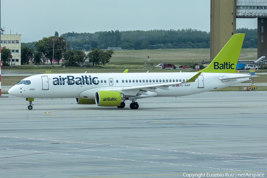 airBaltic Airbus A220-300 (YL-AAP) | Photo 448941