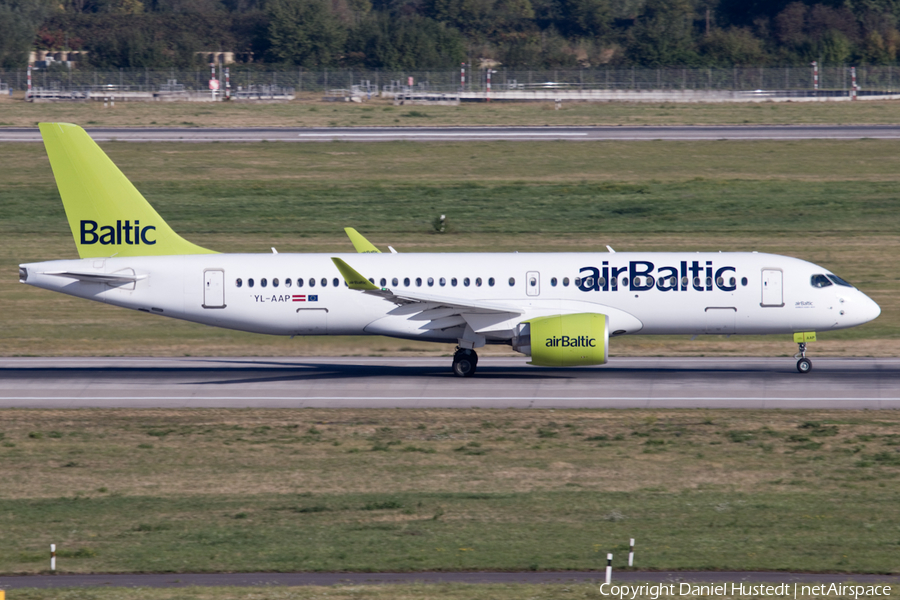 airBaltic Airbus A220-300 (YL-AAP) | Photo 533066
