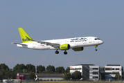 airBaltic Airbus A220-300 (YL-AAP) at  Toulouse - Blagnac, France