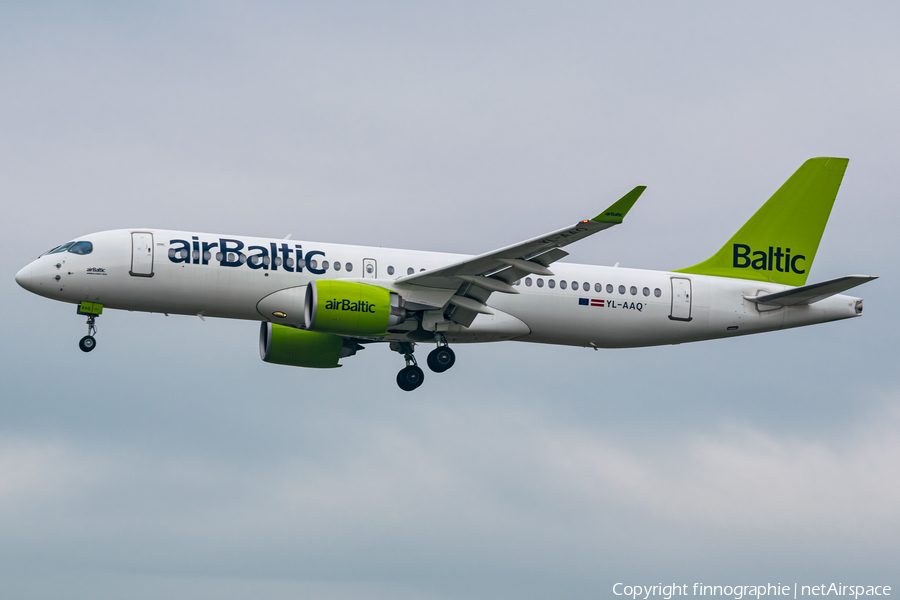 airBaltic Airbus A220-300 (YL-AAQ) | Photo 481667