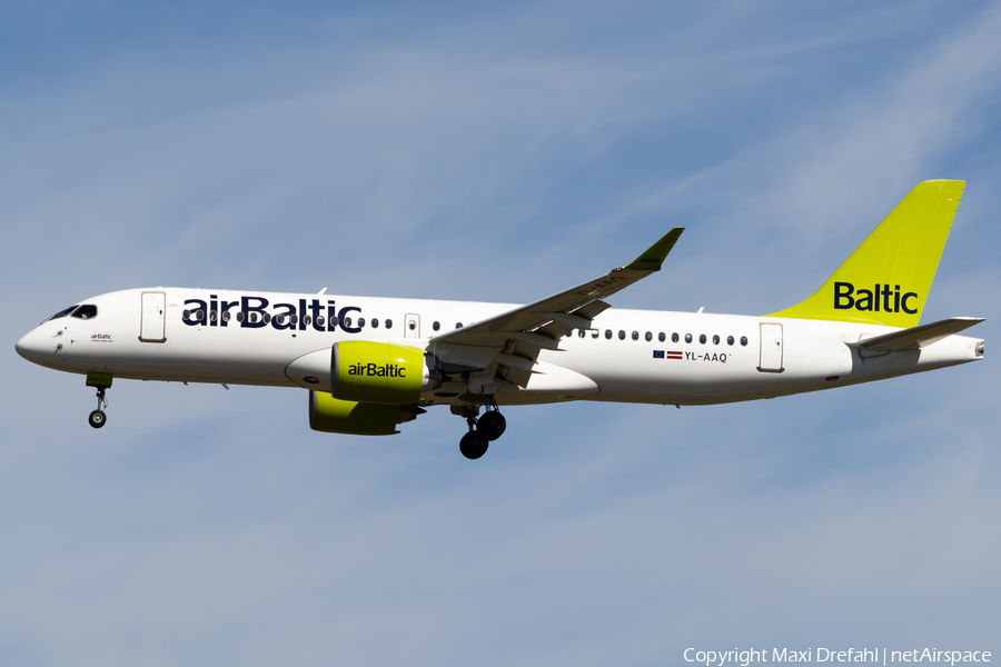 airBaltic Airbus A220-300 (YL-AAQ) | Photo 512220