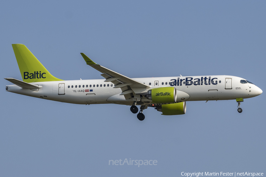 airBaltic Airbus A220-300 (YL-AAQ) | Photo 467914
