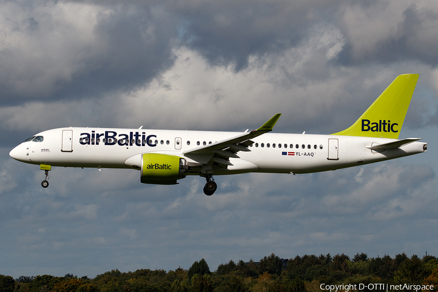 airBaltic Airbus A220-300 (YL-AAQ) | Photo 405864