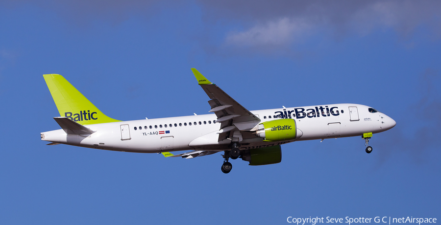 airBaltic Airbus A220-300 (YL-AAQ) | Photo 492389