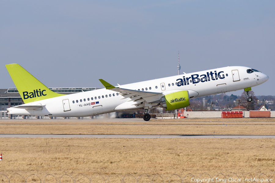 airBaltic Airbus A220-300 (YL-AAQ) | Photo 499876